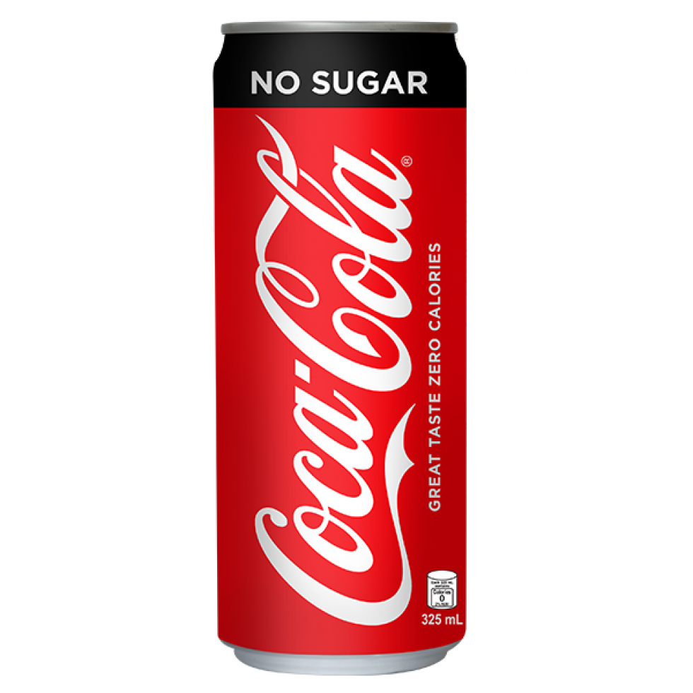COKE ZERO COCA COLA NO SUGAR 325 ML