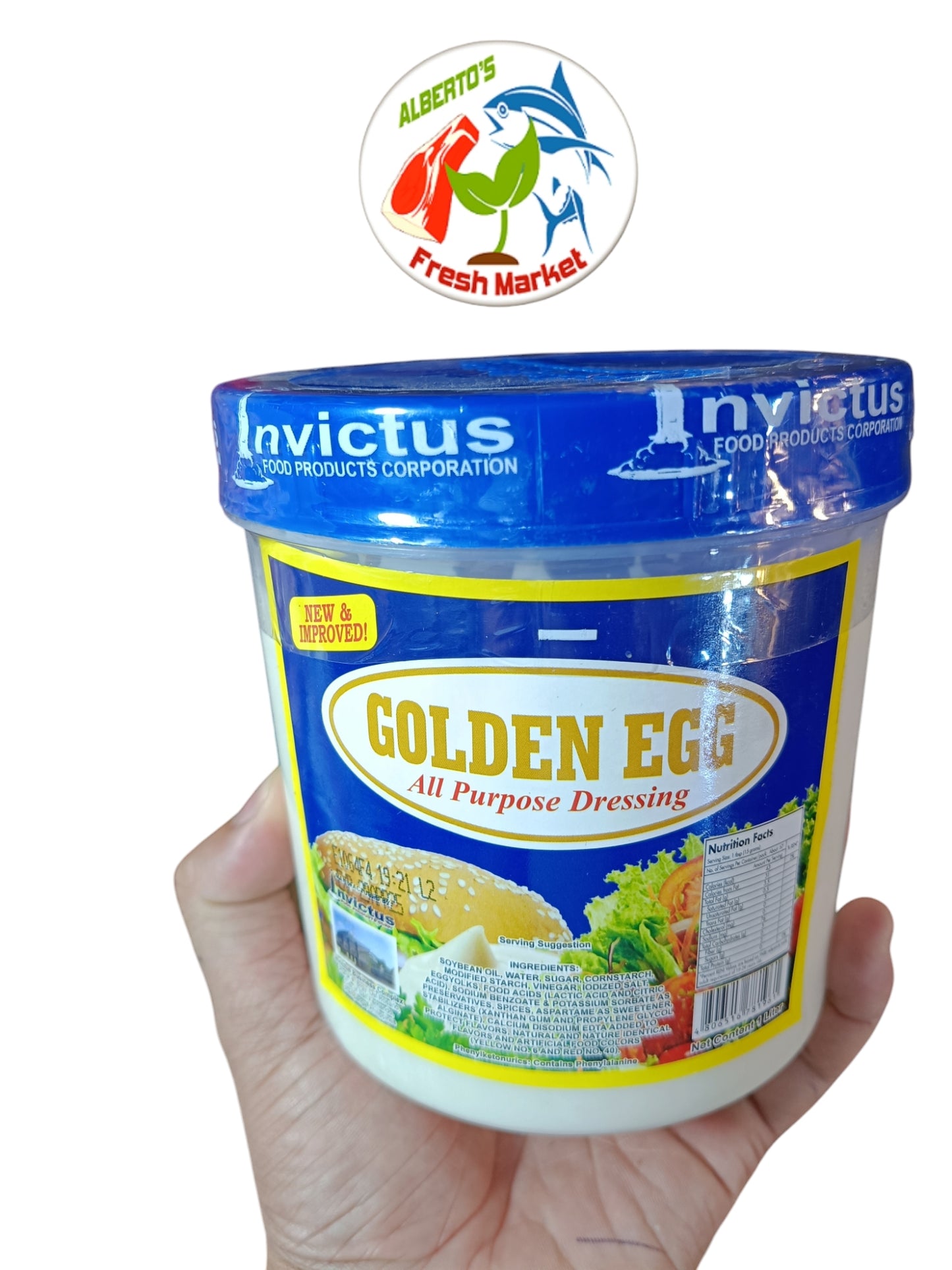 GOLDEN EGG ALL PURPOSE DRESSING 1LITER