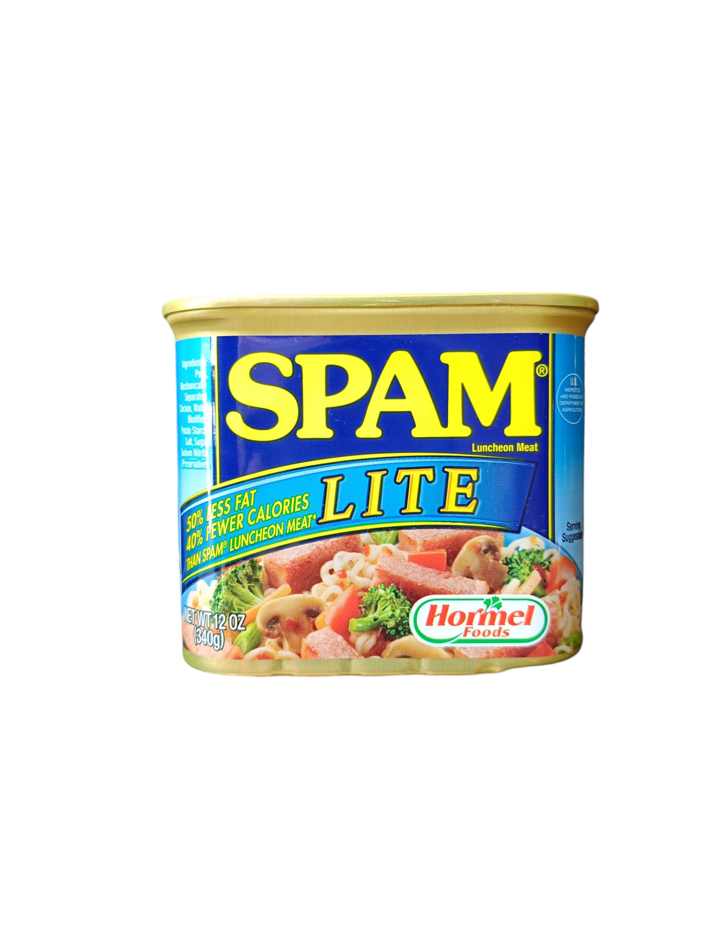 HORMEL FOODS SPAM LITE 340 grams
