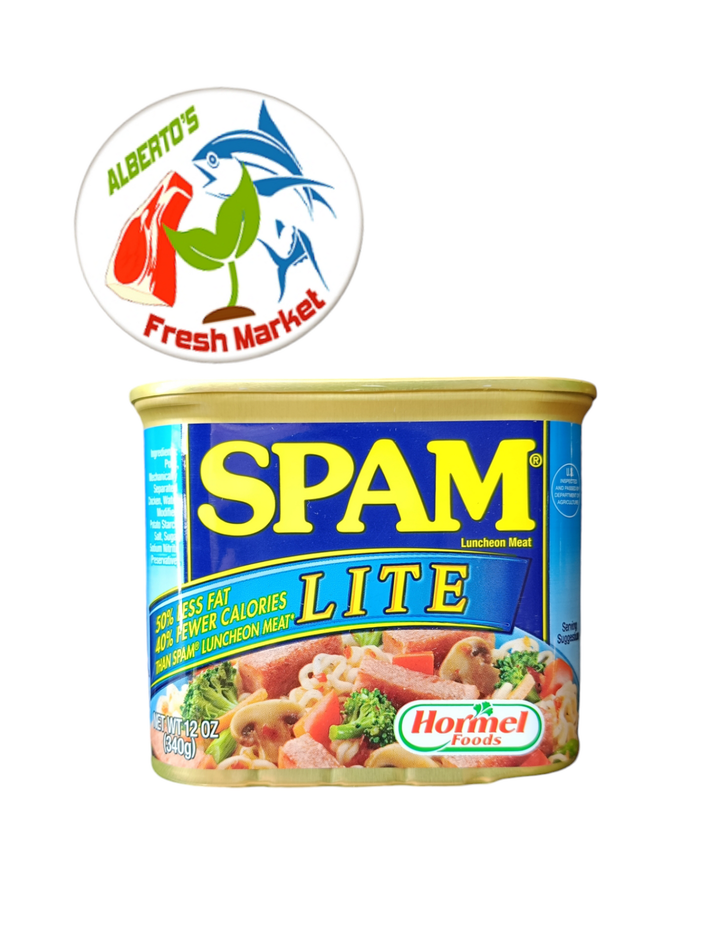 HORMEL FOODS SPAM LITE 340 grams