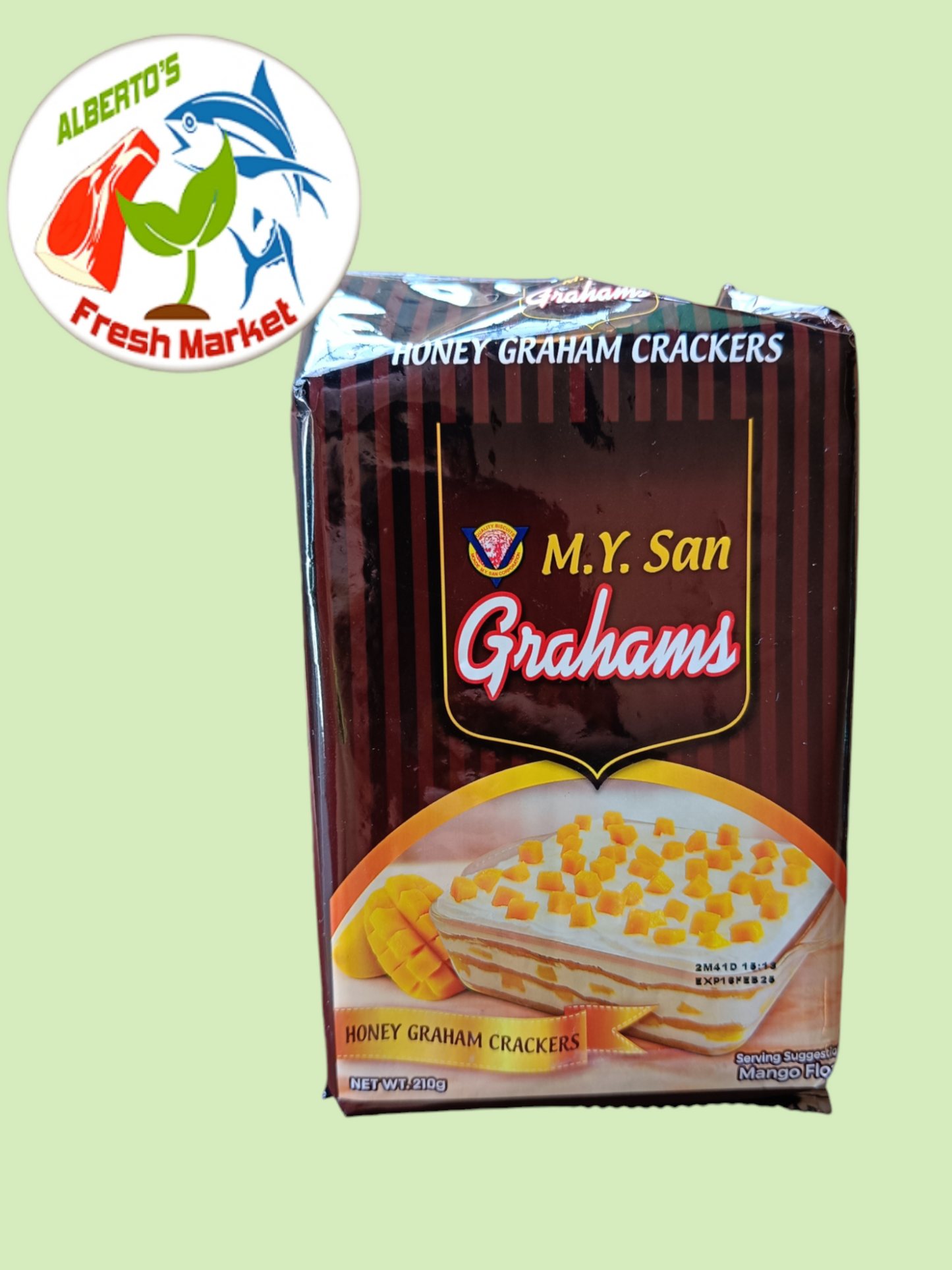 M.Y SAN GRAHAMS 210 grams