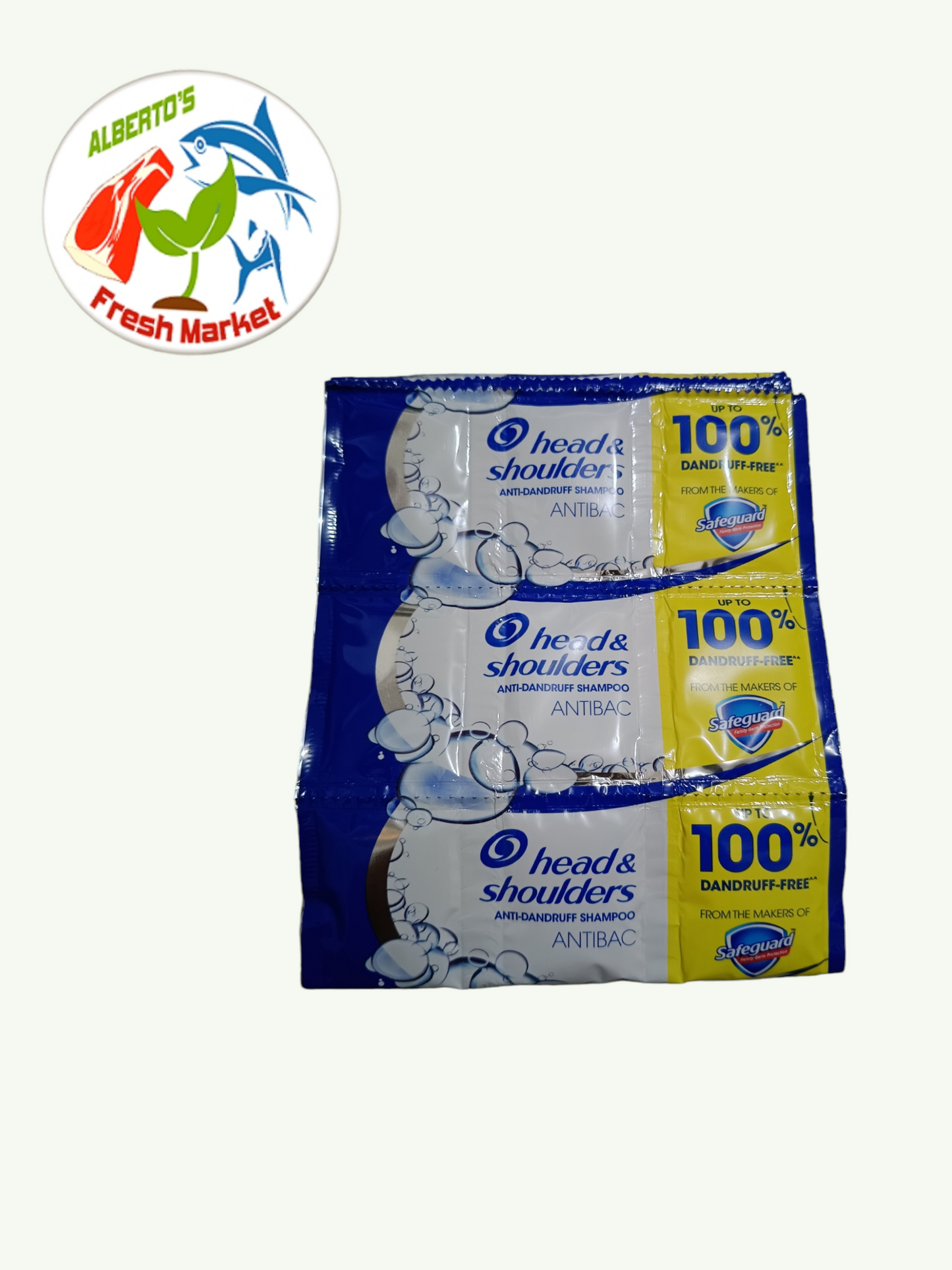 HEAD & SHOULDER ANTI DANDRUFF ANTIBAC 12ml-12pcs