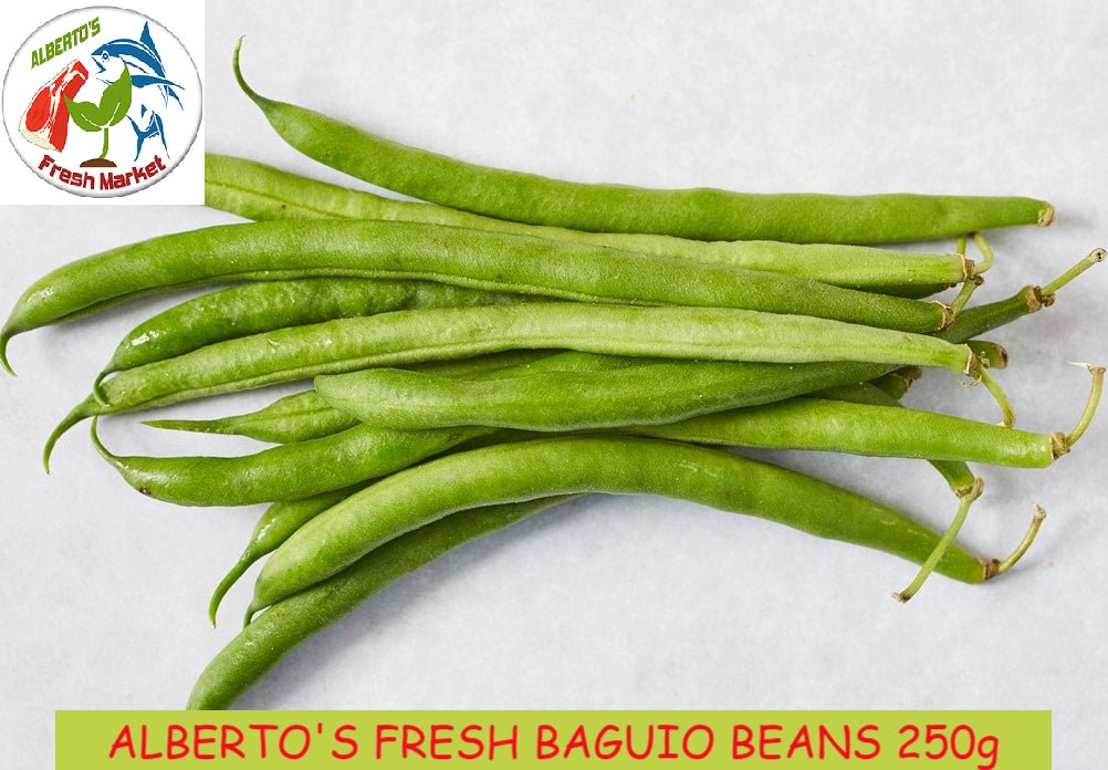 FRESH VEGETABLES BAGUIO BEANS 250 grams
