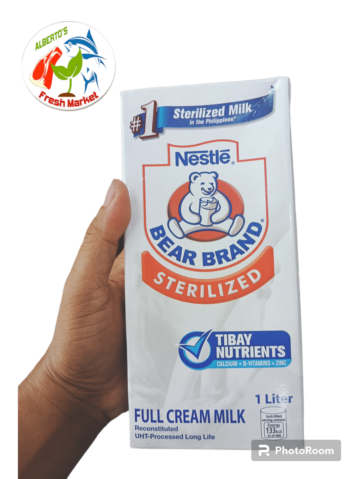 BEAR BRAND STERILIZED MILK 1 liter