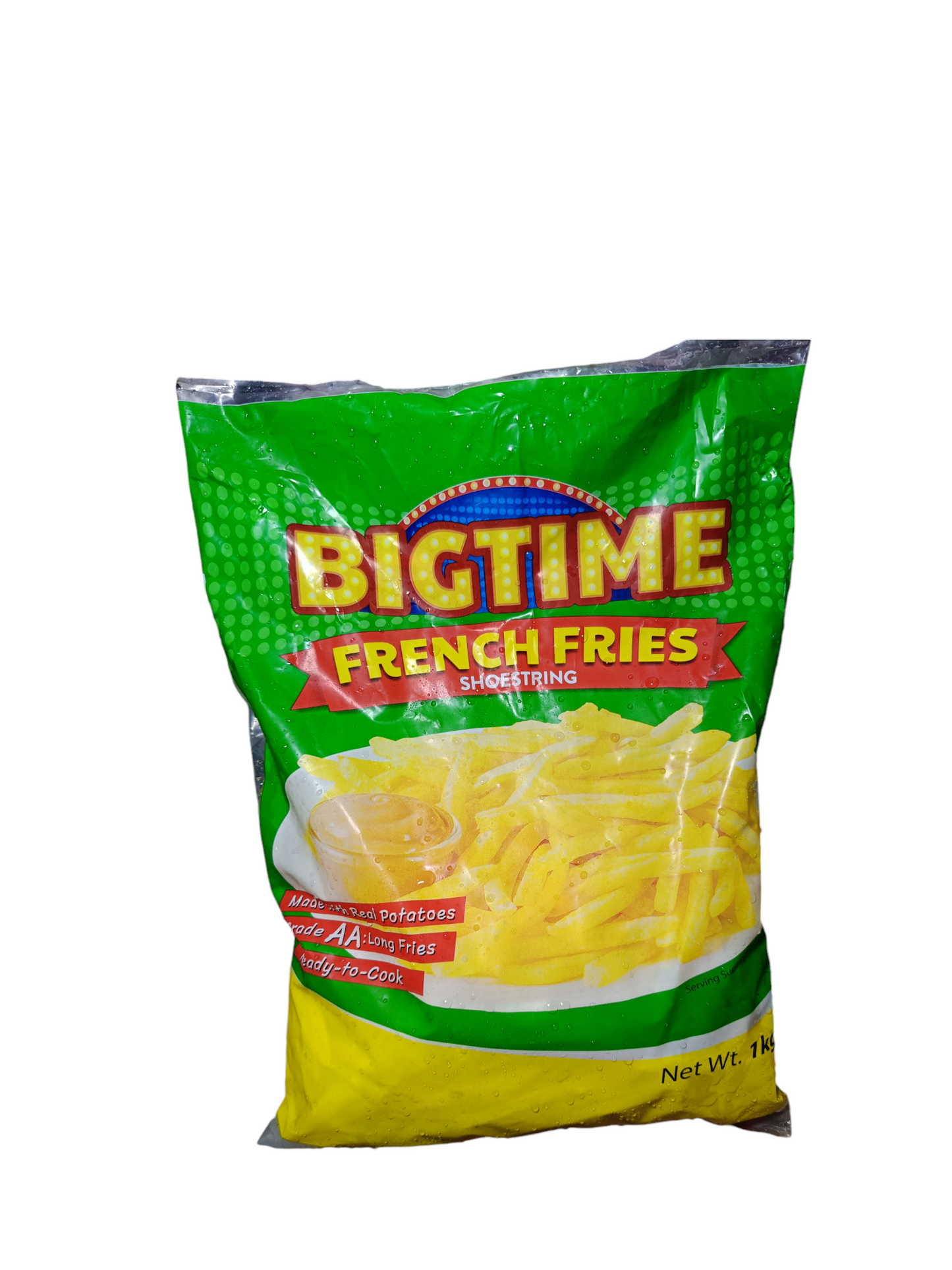 FRESH BIG TIME FRENCH FRIES 1kg
