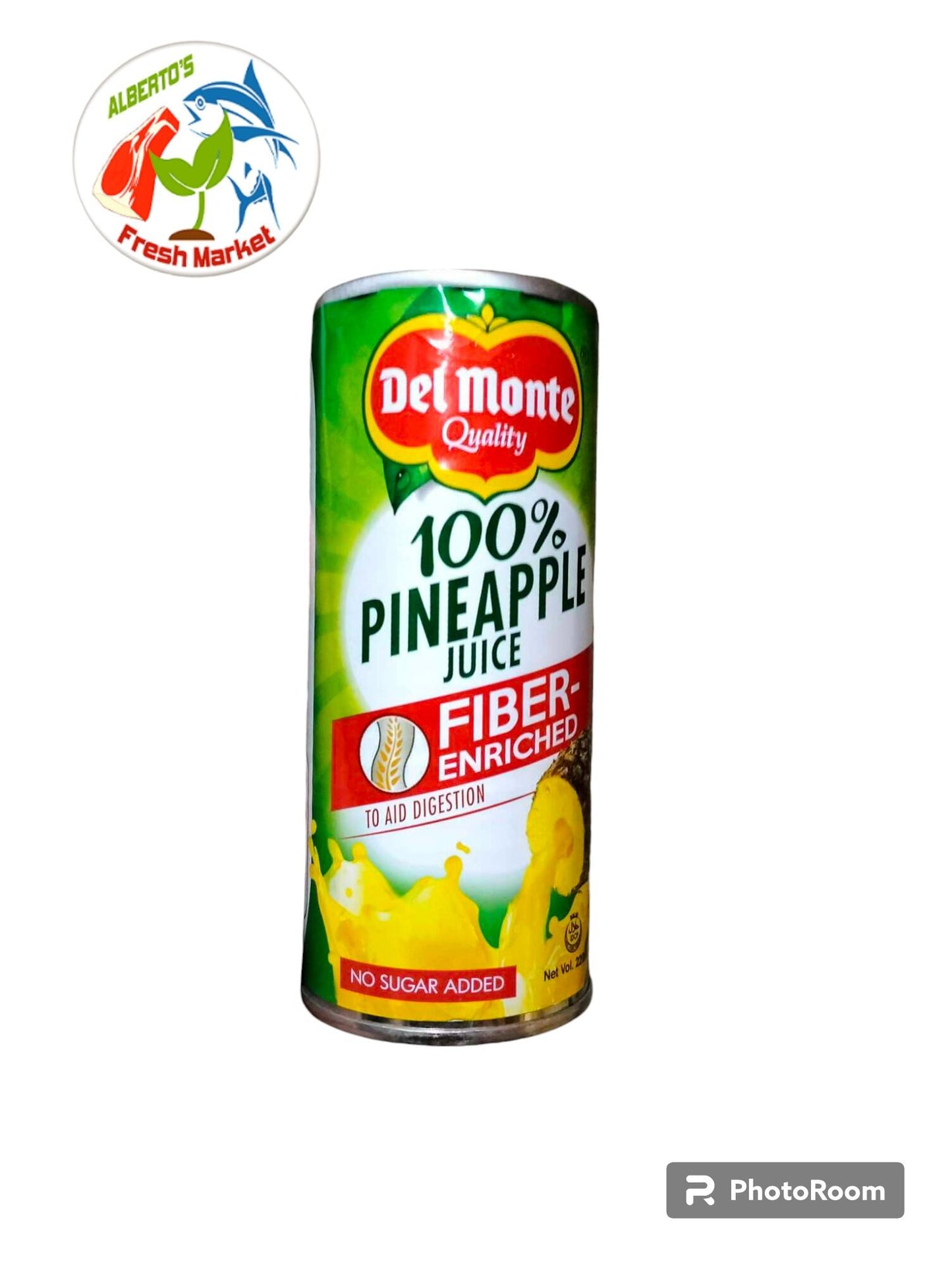 DEL MONTE FIBER ENRICHED PINAPPLE JUICE 220 ml