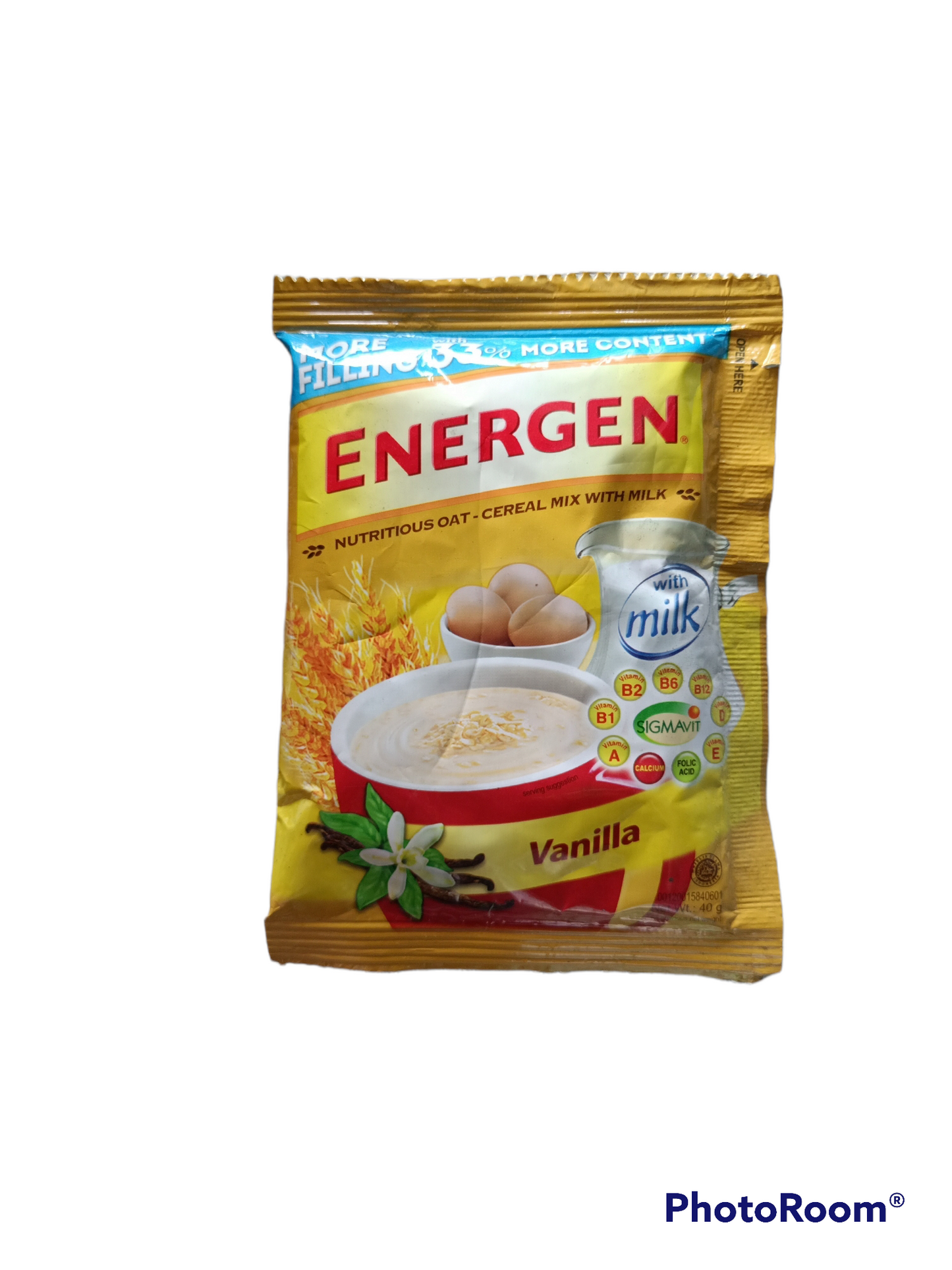 ENERGEN NUTRITIOUS OAT CERIAL MEAL 40g - 6pcs