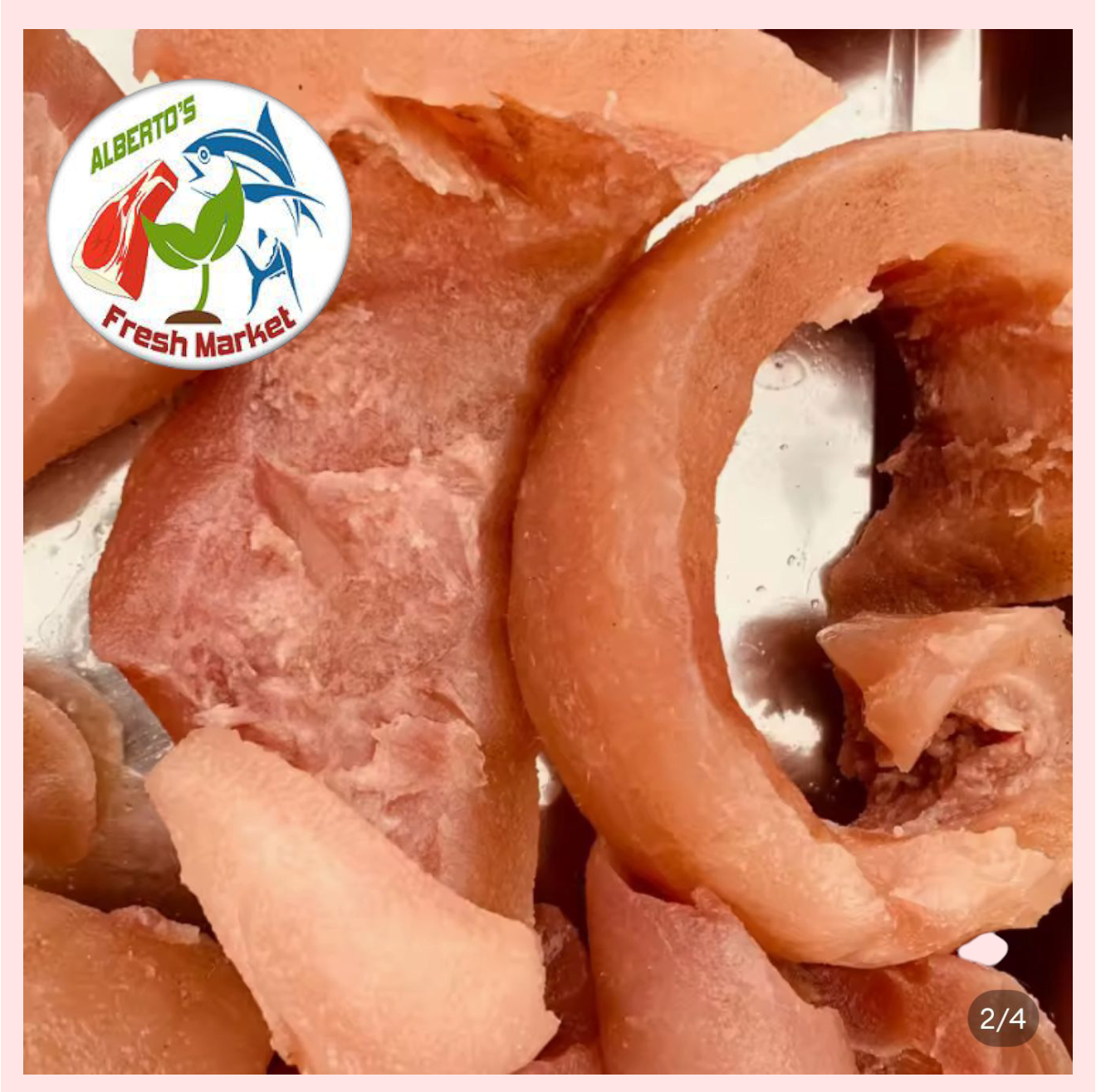 FRESH BEEF SKIN (BALAT NG BAKA) 1KG