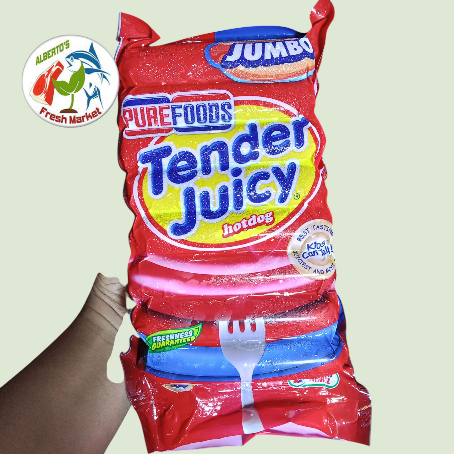 PUREFOODS TENDER JUICY CHEESEDOG 1kg
