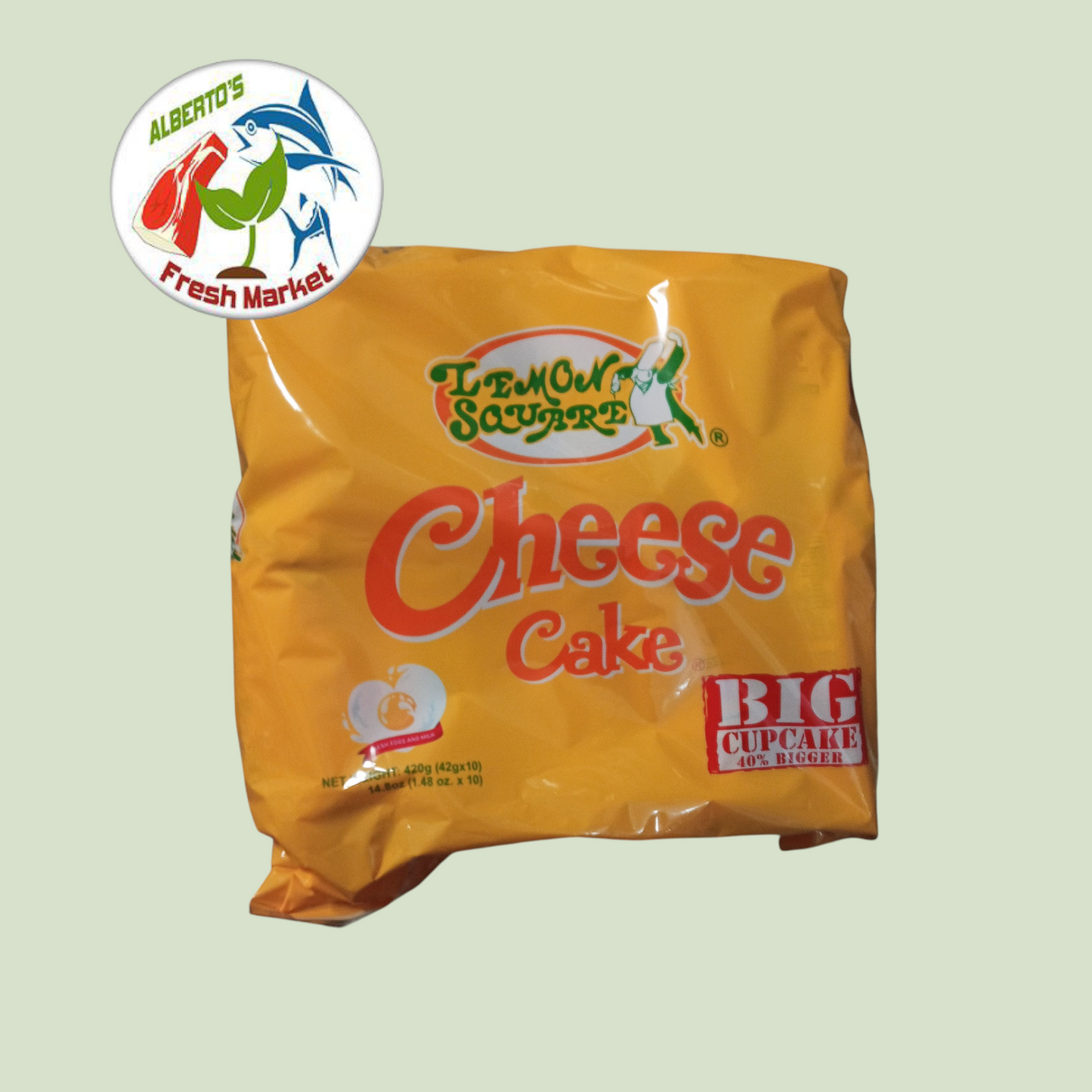 LEMON SQUARE CHEESECAKES BIG 1PACK 420grams