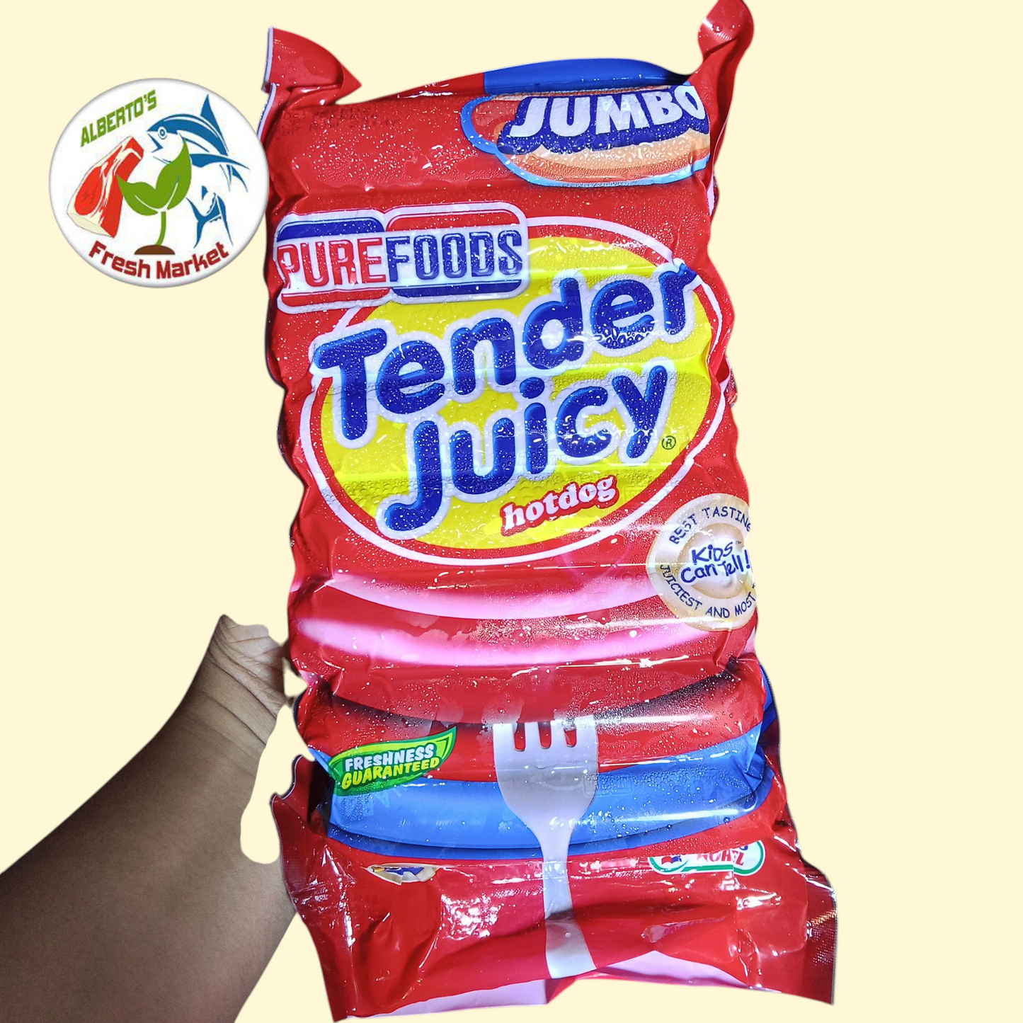PUREFOODS TENDER JUICY CHEESEDOG 1kg