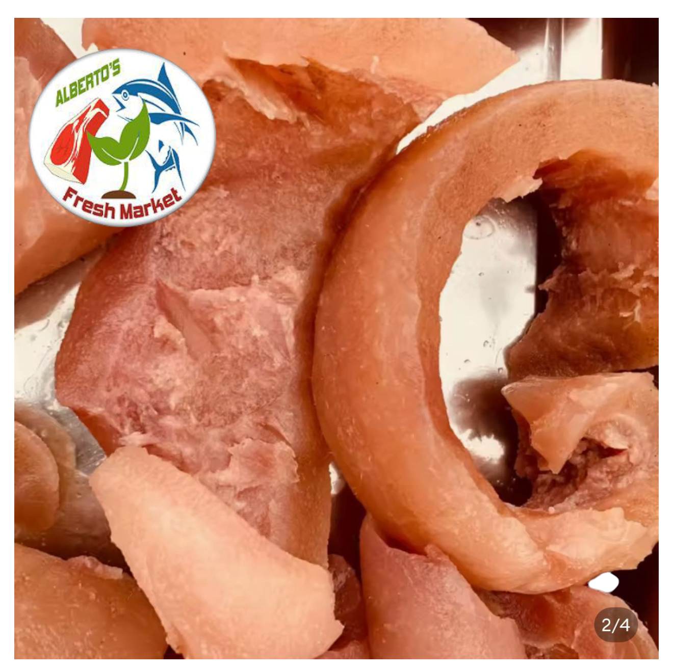 FRESH BEEF SKIN (BALAT NG BAKA) 1KG