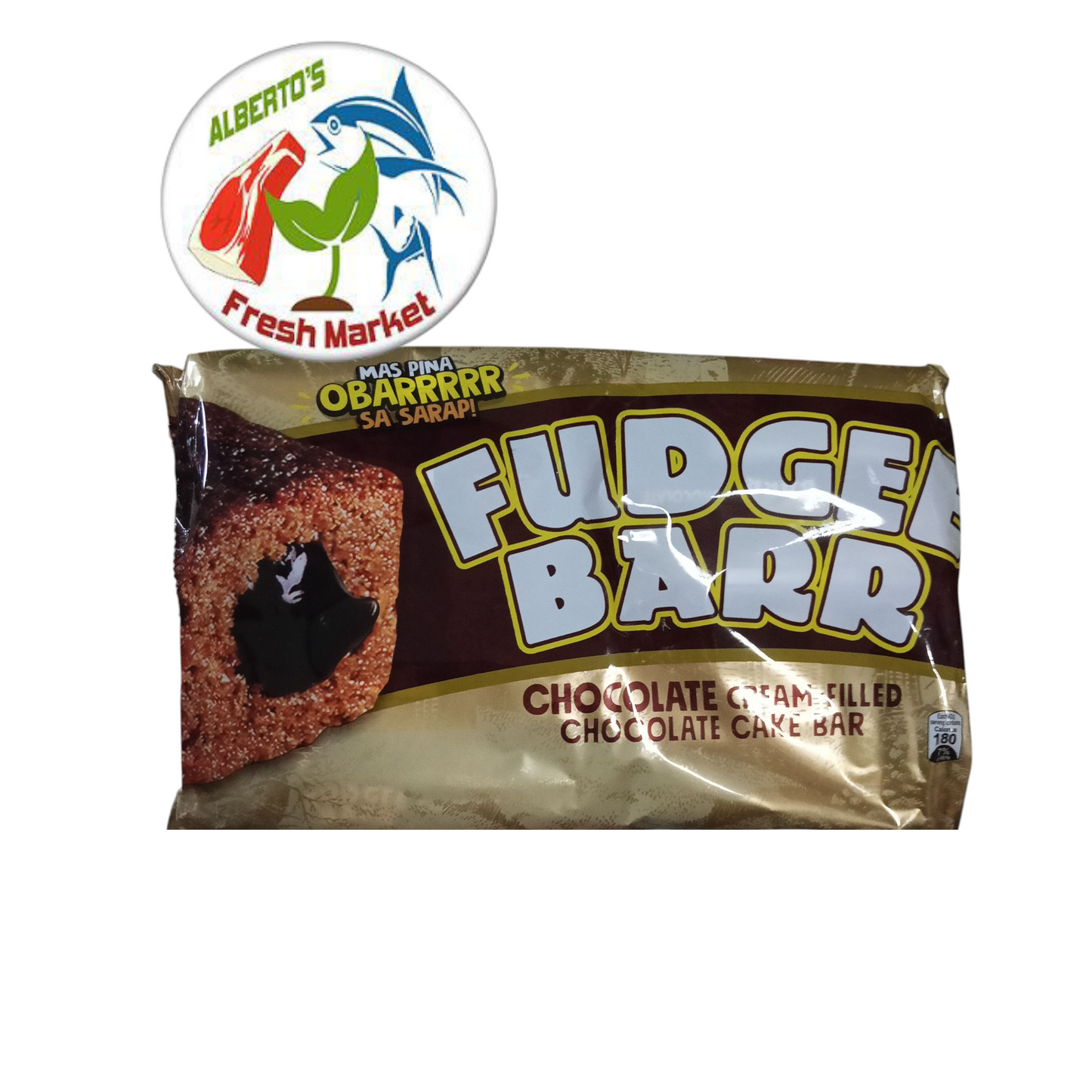 FUDGEE BARR CHOCOLATE CREAM FILLED 1PACK - 9s
