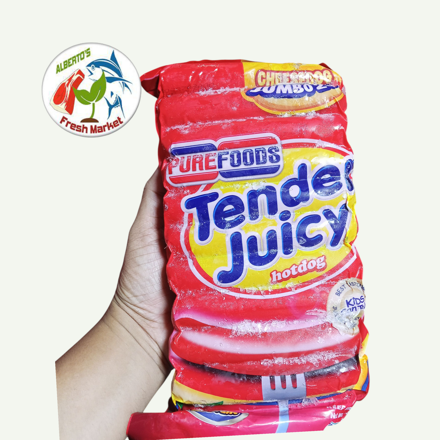 PUREFOODS TENDER JUICY CHEESEDOG 1kg