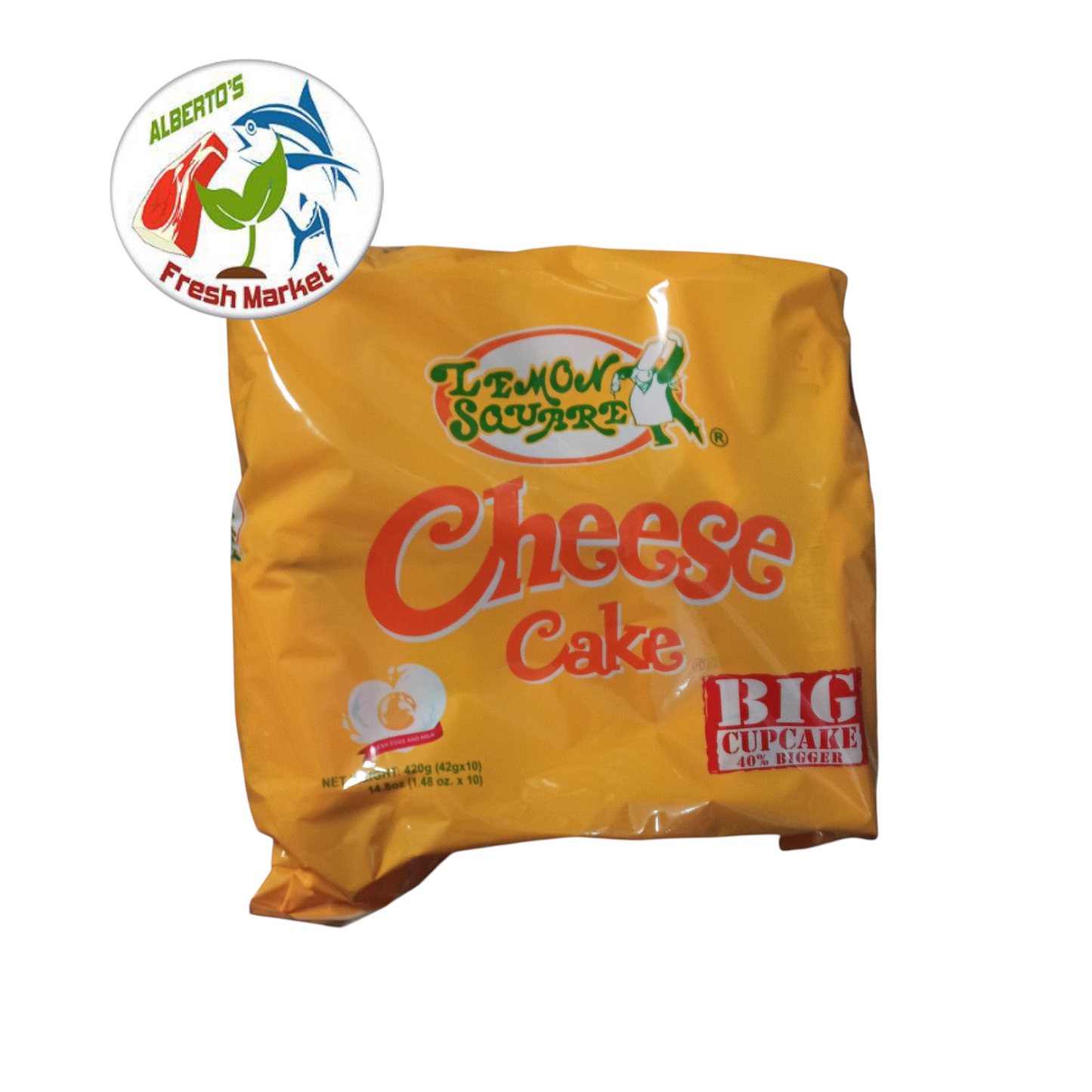 LEMON SQUARE CHEESECAKES BIG 1PACK 420grams