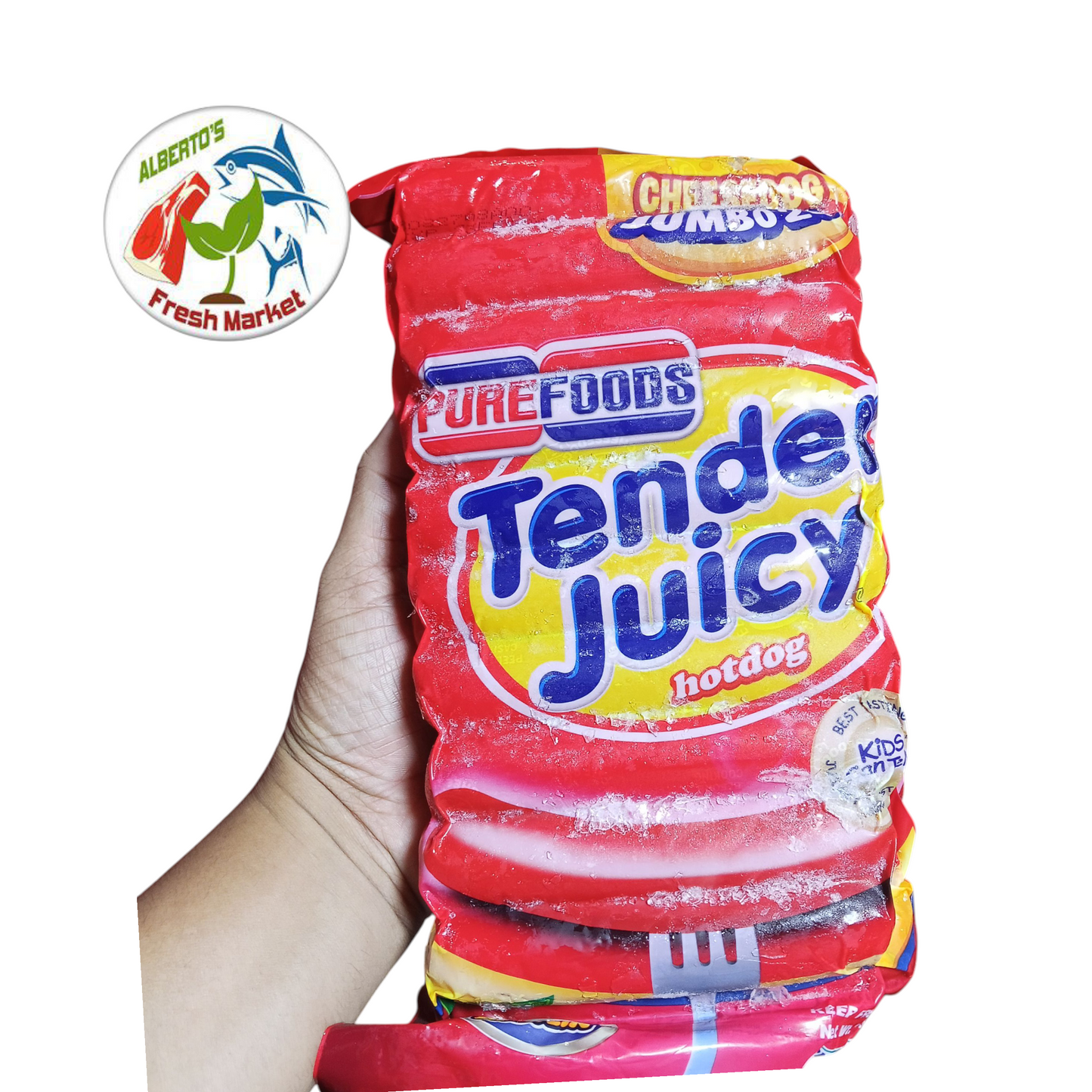 PUREFOODS TENDER JUICY CHEESEDOG 1kg