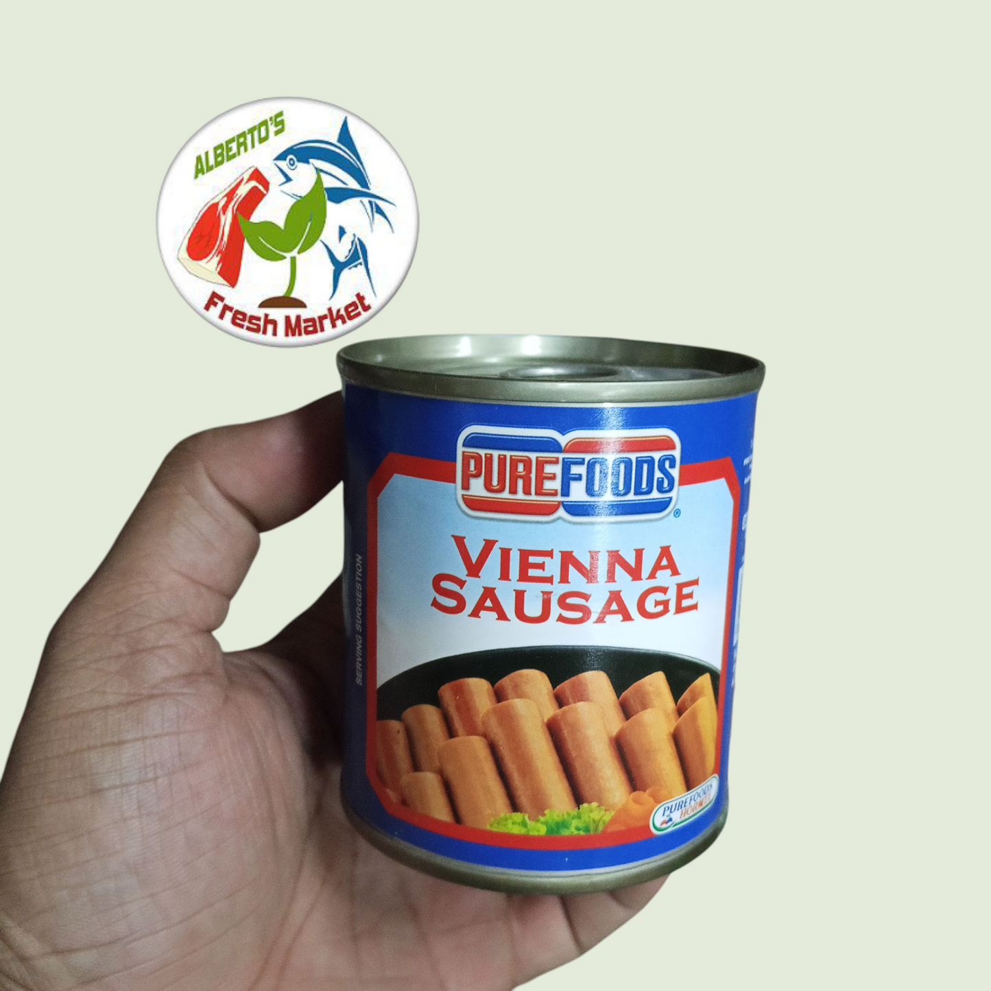 PUREFOOD VIENNA SAUSAGE 230grams - 1pc