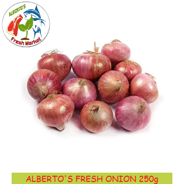 FRESH VEGETABES RED ONION ( SIBUYAS ) 250 grams
