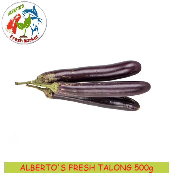 FRESH VEGETABLES EGG PLANT ( TALONG ) 500 grams