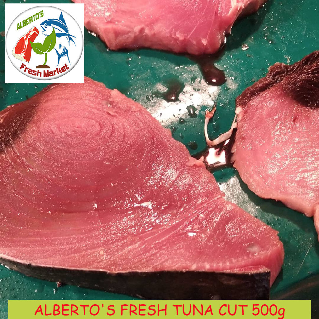 FRESH SEAFOODS TUNA CUT 500 grams