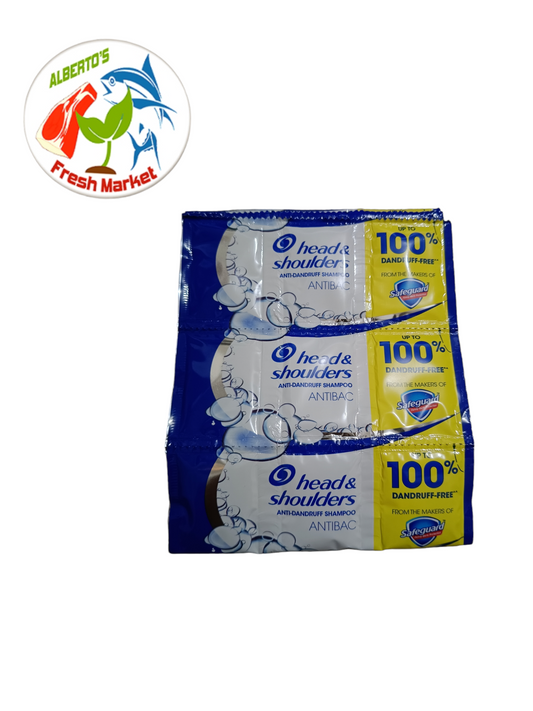 HEAD & SHOULDER ANTI DANDRUFF ANTIBAC 12ml-12pcs