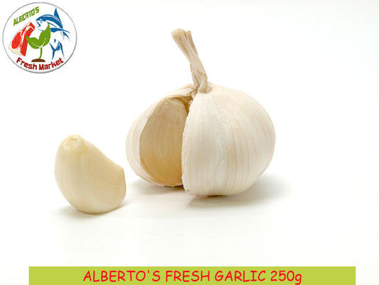 FRESH VEGETABLES GARLIC ( BAWANG) 250 grams
