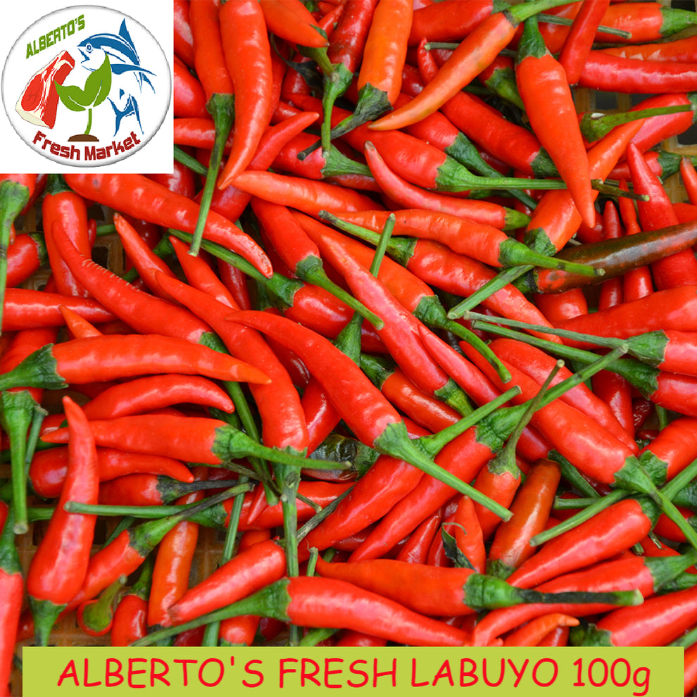 FRESH VEGETABLES RED HOT PEPPER ( LABUYO) 50 grams – Alberto's Fresh Market