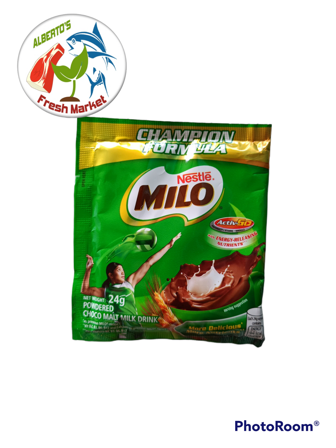 MILO CHAMPION FORMULA 24g - 6pcs – Alberto's Fresh Market