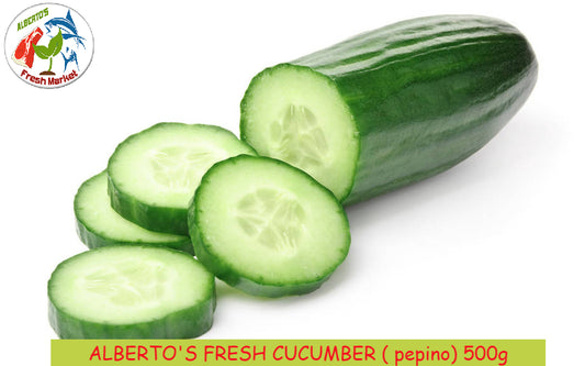 FRESH VEGETABLE CUCUMBER ( PEPINO ) 500 grams