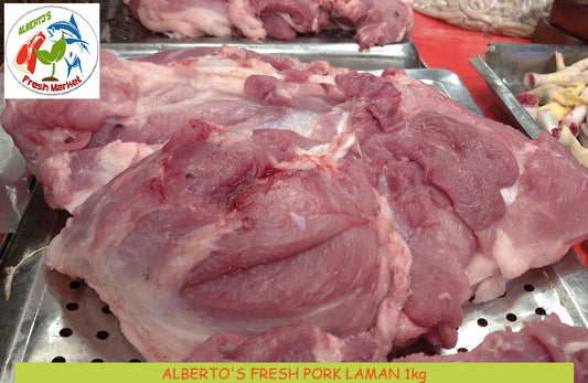 FRESH PORK MEAT ( LAMAN/KASIM/PIGI) 500 grams