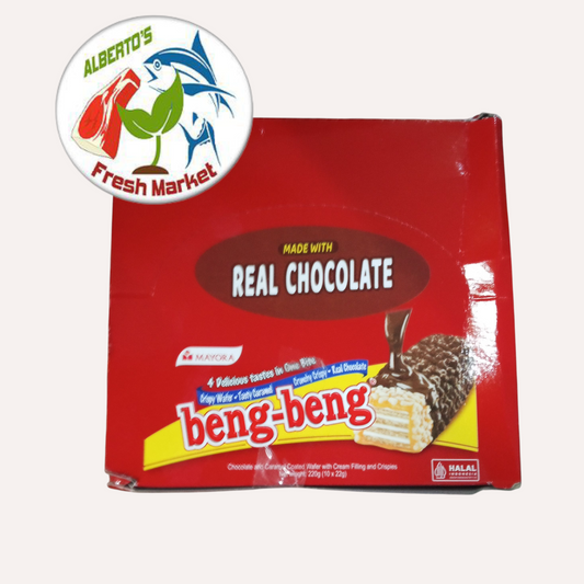 REAL CHOCOLATE BENG BENG 1BOX -10S X 22grams